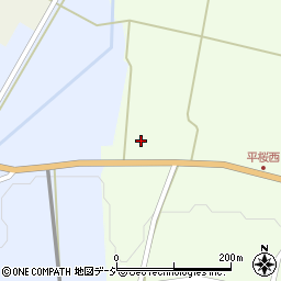 富山県小矢部市平桜6277周辺の地図