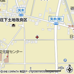 富山県砺波市矢木370周辺の地図