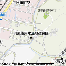 石川県金沢市花園八幡町ロ91-4周辺の地図