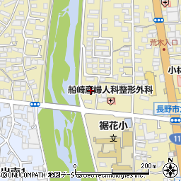 長野市裾花児童センター周辺の地図