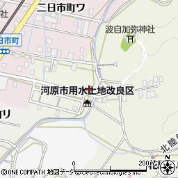 石川県金沢市花園八幡町ロ91周辺の地図