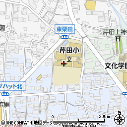 長野市立芹田小学校周辺の地図