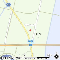 富山県小矢部市平桜6082周辺の地図