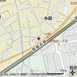 長野県長野市安茂里1466周辺の地図