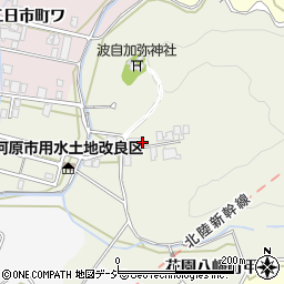 石川県金沢市花園八幡町ハ周辺の地図