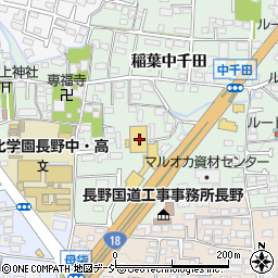 長野県長野市稲葉2229周辺の地図