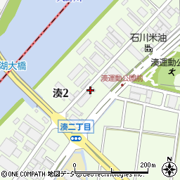 株式会社カナモト　金沢営業所周辺の地図