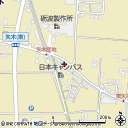 富山県砺波市矢木432周辺の地図