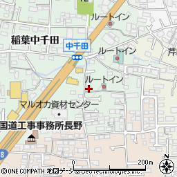 長野県長野市稲葉2099-2周辺の地図