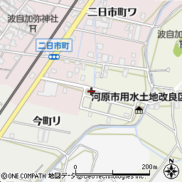 石川県金沢市花園八幡町ロ10-5周辺の地図
