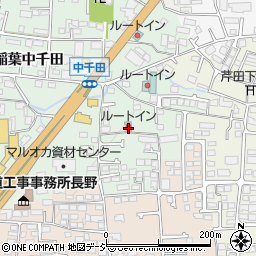 長野県長野市稲葉2092-1周辺の地図