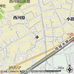 長野県長野市安茂里3816-2周辺の地図