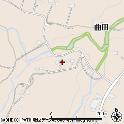 栃木県那須烏山市曲田229周辺の地図
