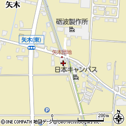 富山県砺波市矢木351周辺の地図