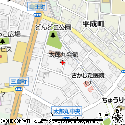 太郎丸会館周辺の地図