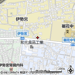 長野県長野市安茂里1717-1周辺の地図