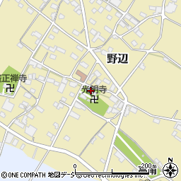 長野県須坂市野辺765周辺の地図
