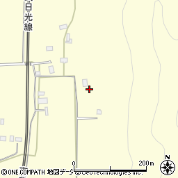 栃木県鹿沼市板荷1331-1周辺の地図