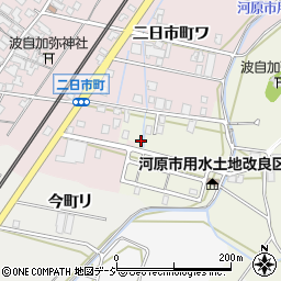 石川県金沢市花園八幡町ロ9周辺の地図