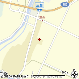 富山県砺波市三合304周辺の地図