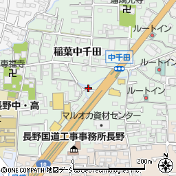 長野県長野市稲葉2118周辺の地図