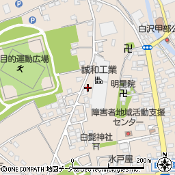 栃木県宇都宮市白沢町1535-1周辺の地図