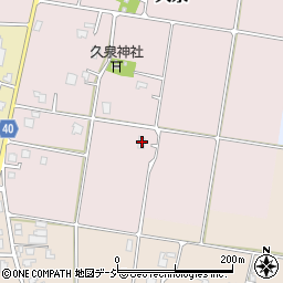 富山県砺波市久泉40周辺の地図