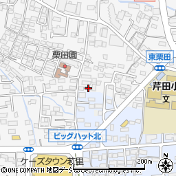 長野県長野市栗田102周辺の地図
