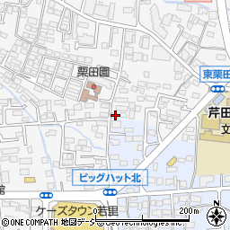 長野県長野市栗田102-6周辺の地図
