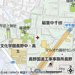 長野県長野市稲葉2222周辺の地図