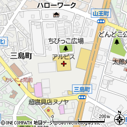 アルビスとなみ店周辺の地図