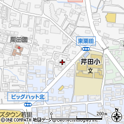 長野県長野市栗田90周辺の地図