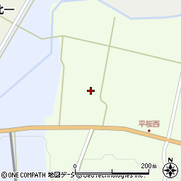 富山県小矢部市平桜6264周辺の地図