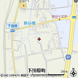 栃木県宇都宮市下田原町1786周辺の地図