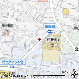 長野県長野市栗田89周辺の地図