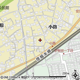 長野県長野市安茂里1452周辺の地図