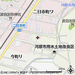 石川県金沢市花園八幡町ロ25-1周辺の地図