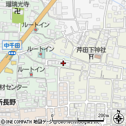 長野県長野市稲葉2087周辺の地図