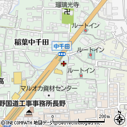 長野県長野市稲葉2113周辺の地図