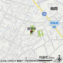 藤興寺周辺の地図