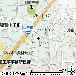 長野県長野市稲葉2093周辺の地図
