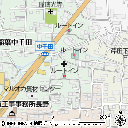 長野県長野市稲葉2092周辺の地図