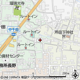 長野県長野市稲葉2088周辺の地図