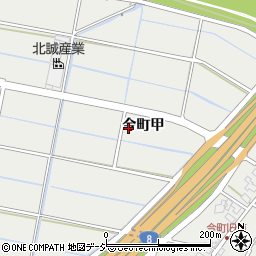 石川県金沢市今町（甲）周辺の地図