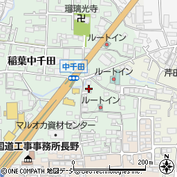 長野県長野市稲葉2095周辺の地図