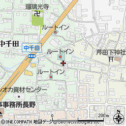 長野県長野市稲葉2074周辺の地図