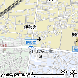 長野県長野市安茂里1709周辺の地図