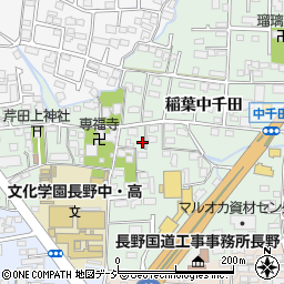 長野県長野市稲葉2221周辺の地図