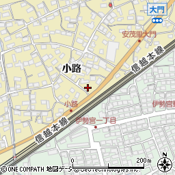 長野県長野市安茂里1356周辺の地図