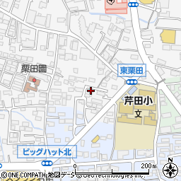 長野県長野市栗田96周辺の地図